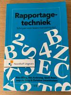 Rapportagetechniek - Rien Elling, Boeken, Studieboeken en Cursussen, Ophalen of Verzenden, Alpha, Nieuw, HBO