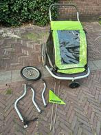 Croozer fietskar 2 personen, Fietsen en Brommers, Fietsaccessoires | Aanhangers en Karren, Ophalen, Gebruikt, Kinderkar