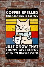 Koffiehoek Koffiecorner Koffiebordjes Coffee Signs, Cave & Garden, Verzenden, Nieuw, Kouwe Hoek 1B, Waddinxveen