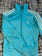 Adidas Trainingsjack Lichtblauw XS, Ophalen of Verzenden, Maat 34 (XS) of kleiner, Gedragen, Blauw