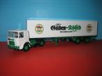 Gilden-Kolsch bier  MAN met oplegger  Herpa, Ophalen of Verzenden, Zo goed als nieuw, Bus of Vrachtwagen, Herpa