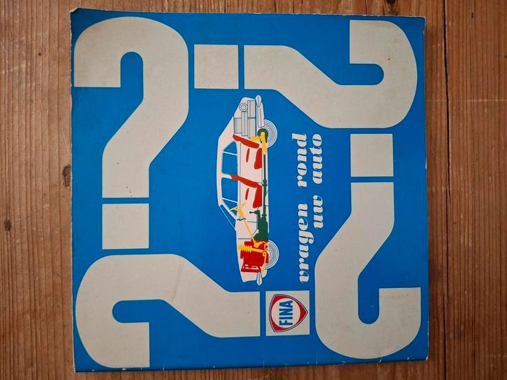 FINA Vragen rond uw auto Olyslager multigrade olie en vet, Boeken, Auto's | Boeken, Gelezen, Ophalen of Verzenden