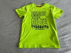 Groen shirt van Tygo en Vito maat 122/128, Gebruikt, Ophalen of Verzenden, Shirt of Longsleeve, Jongen