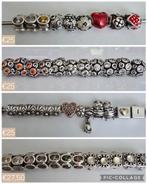 Schitterende originele zilveren Pandora bedels oa met goud, Ophalen of Verzenden, Zo goed als nieuw, Zilver, Pandora