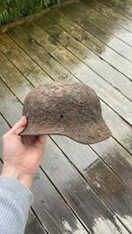 Duitse WOII Helm - Bodemvondst, Ophalen of Verzenden, Overige soorten, Duitsland, Helm of Baret