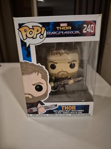 Funko Pop Thor 240 - Ragnarok beschikbaar voor biedingen