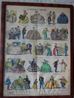 Gravure: La robe à crinoline s'impose dans les années 1860, Antiek en Kunst, Ophalen