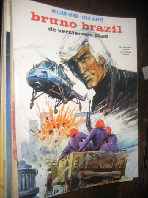 Bruno brazil 3 en 4, Boeken, Stripboeken, Gelezen, Meerdere stripboeken, Ophalen of Verzenden