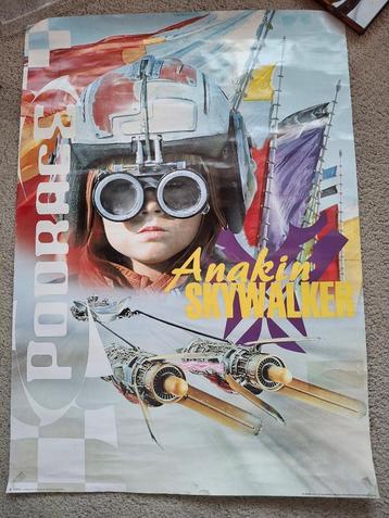 vintage Starwars Poster Anakin Skywalker Podrace beschikbaar voor biedingen