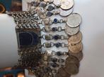 Oude Berber handgemaakte ketting met  lapis, Sieraden, Tassen en Uiterlijk, Ophalen of Verzenden, Zo goed als nieuw, Blauw, Overige materialen