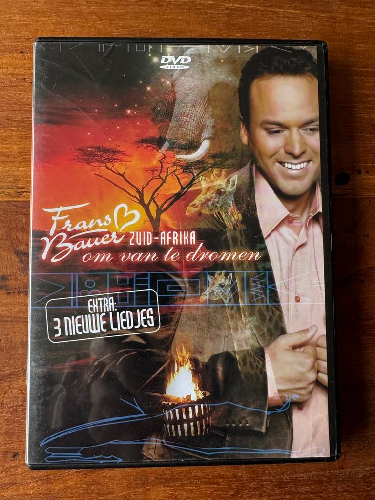 dvd muziek Frans Bauer zuid Afrika om van te dromen, Alle leeftijden, Ophalen of Verzenden, Zo goed als nieuw