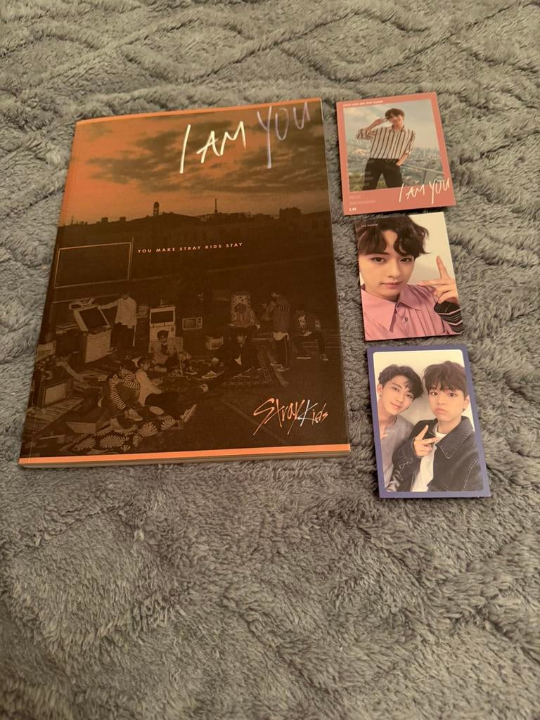 Stray Kids I Am YOU I am versie, Ophalen of Verzenden, Zo goed als nieuw, Foto of Kaart