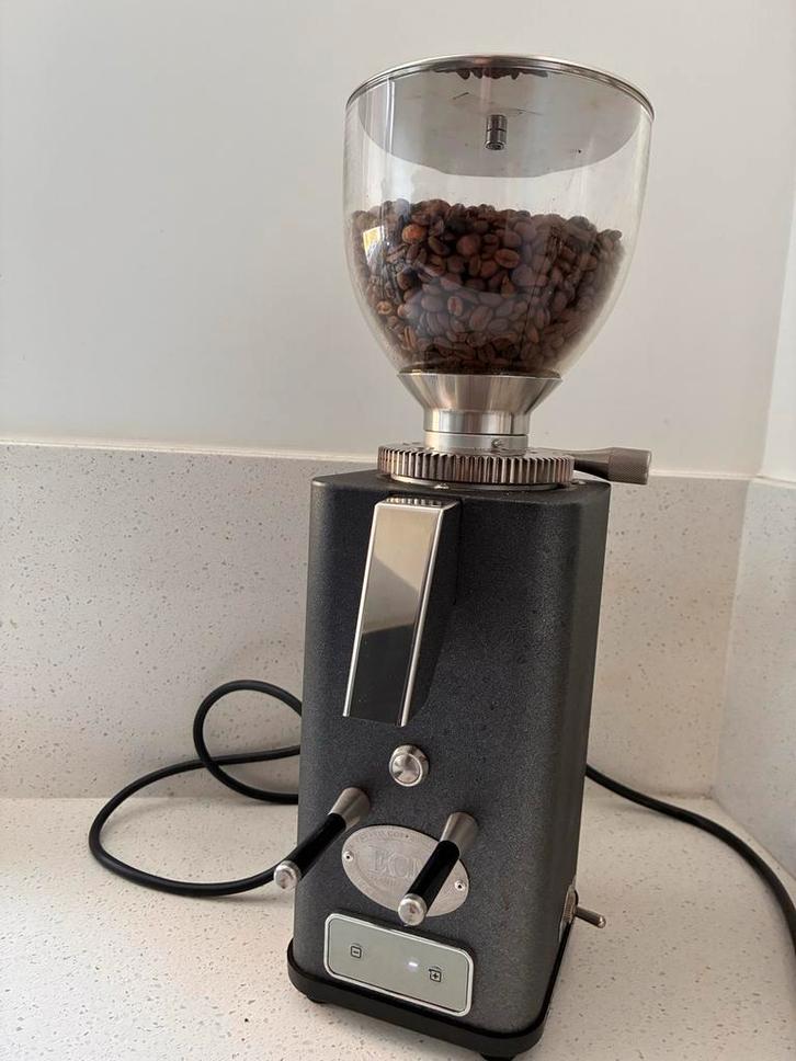 ECM 64 Koffie Bonenmaler - Antraciet, glazen hopper, Witgoed en Apparatuur, Koffiemachine-accessoires, Zo goed als nieuw, Ophalen of Verzenden