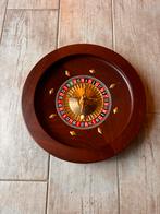 Roulette Renze Romagnoli - mahoniehout diameter 36, Ophalen, Zo goed als nieuw