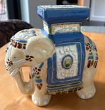 Olifanten plantenstandaard Oriental keramiek vintage, Ophalen of Verzenden