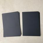 Zwart A4 papier in twee diktes, 65 vellen, Ophalen of Verzenden, Zo goed als nieuw, Papier, Schets- of Tekenboek