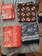 Originele Indonesische Batik stoffen, Hobby en Vrije tijd, Nieuw, Katoen, Ophalen