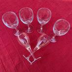 Wijnglazen - 6 stuks, Verzamelen, Glas en Borrelglaasjes, Ophalen of Verzenden