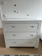Commode hoogglans wit, Ophalen, Gebruikt, 50 tot 70 cm, 100 cm of meer