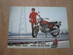 Honda CB350 Four brochure folder 1972 ? (NL), Ophalen of Verzenden, Honda