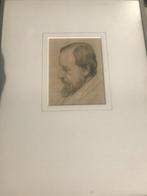tekening portret havermans, Antiek en Kunst, Ophalen of Verzenden