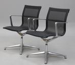 12x UNA design bureaustoel ICF mesh zwart, Ophalen, Gebruikt, ., Zwart