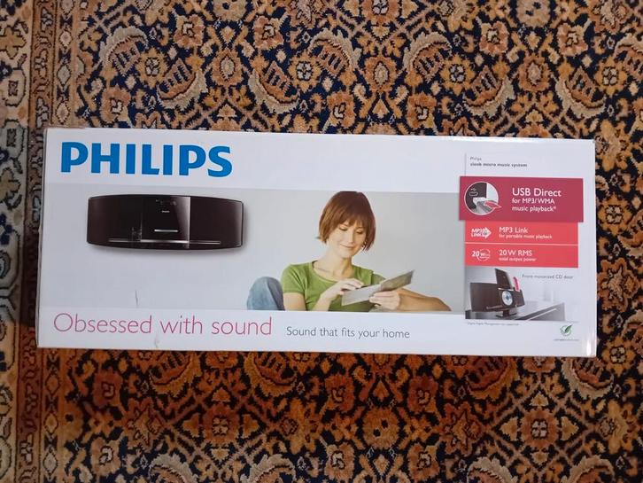 Philips Microset - Nieuw in doos!, Audio, Tv en Foto, Stereo-sets, Nieuw, Cd-speler, Philips, Microset, Ophalen of Verzenden