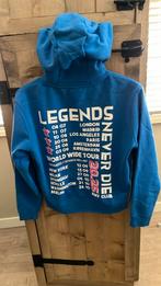Hoodie blauw, Ophalen of Verzenden, Zo goed als nieuw, Blauw