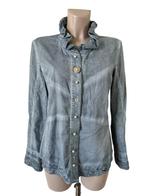Elisa Cavaletti blouse M, Maat 38/40 (M), Blauw, Ophalen of Verzenden, Zo goed als nieuw
