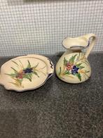 Mooie vaas en schaal van potterie Huizen, Antiek en Kunst, Ophalen of Verzenden