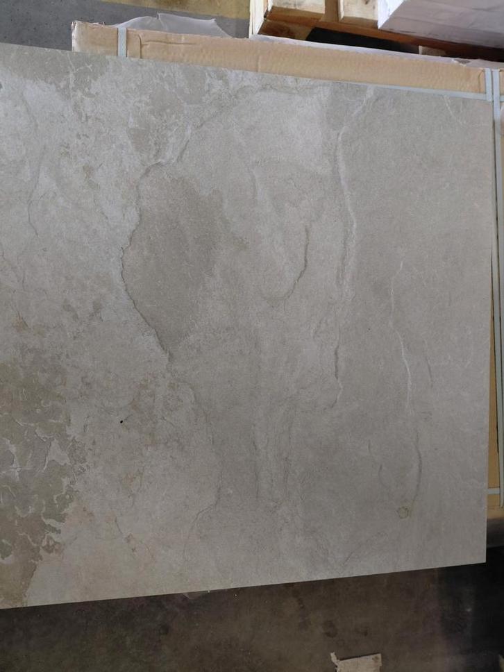 Restpartij keramische terrastegels 60x60x3 greige 29,52m2, Tuin en Terras, Tegels en Klinkers, Nieuw, Terrastegels, Keramiek, Ophalen of Verzenden