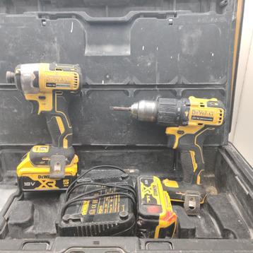  DeWALT DCK266P3 Combiset DCD709 +DCF887 2x accu en lader beschikbaar voor biedingen