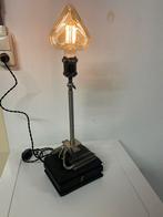 Handgemaakte vintage lamp “cooler”, Ophalen of Verzenden, Zo goed als nieuw