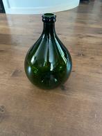 Gistfles groen, Huis en Inrichting, Woonaccessoires | Vazen, Ophalen, Minder dan 50 cm, Groen, Glas