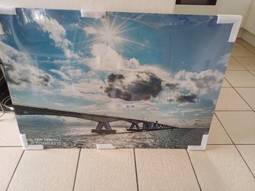 wand decoratie zeelandbrug nog ongebruikt in de verpakking beschikbaar voor biedingen