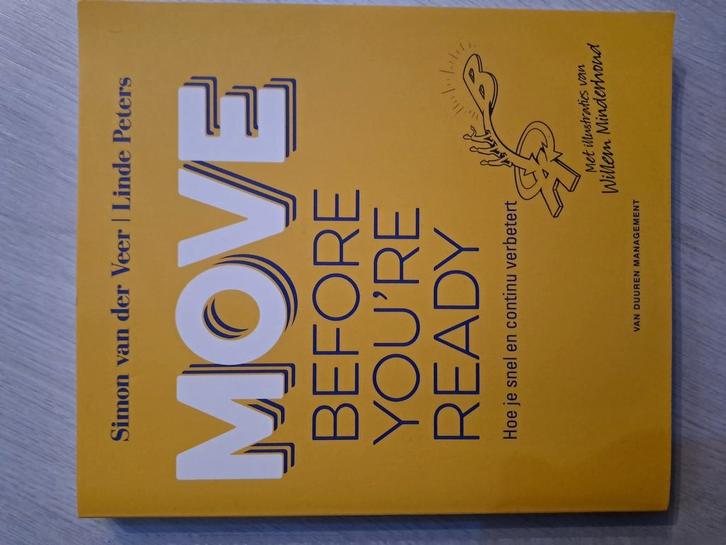 Linde Peters - Move before you're ready, Boeken, Wetenschap, Zo goed als nieuw, Sociale wetenschap, Ophalen of Verzenden
