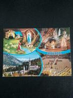 Ansichtkaart Lourdes uit 2000, met postzegel, Verzamelen, Ophalen of Verzenden, 1980 tot heden, Gelopen