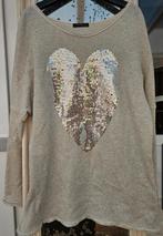 Truitje met vestje Christa Probst., Kleding | Dames, Verzenden, Beige, Maat 42/44 (L), Nieuw