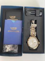 Heren horloge nieuw in de doos, Sieraden, Tassen en Uiterlijk, Horloges | Heren, Overige merken, Staal, Polshorloge, Nieuw