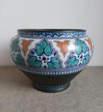 Gouda plateel - antieke cachepot uit 1918, Antiek en Kunst, Antiek | Keramiek en Aardewerk, Ophalen