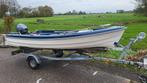 Twister 365 met 6pk yamaha 4takt & freewheel trailer, Ophalen, Tot 10 pk, Zo goed als nieuw, 3 tot 6 meter