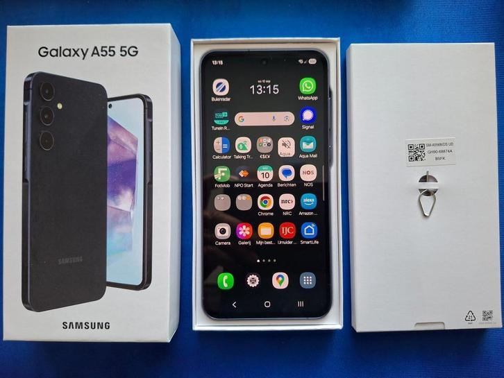 Samsung Galaxy A55- 5G, Telecommunicatie, Mobiele telefoons | Samsung, Zo goed als nieuw, Galaxy A, 128 GB, Zonder abonnement