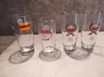 4 bijzondere Amstel bierglazen, Ophalen, Zo goed als nieuw, Glas of Glazen, Amstel