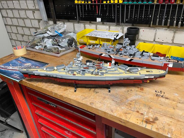 Sluban Oorlogsschepen (Lego-compatibel), Kinderen en Baby's, Speelgoed | Duplo en Lego, Gebruikt, Ophalen of Verzenden