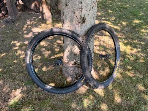 Shimano SLX  Enduro/e-MTB wielset. 29 inch met maxxisbanden., Fietsen en Brommers, Fietsonderdelen, Zo goed als nieuw, Mountainbike