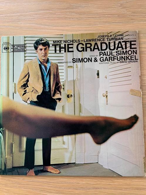 LP Vinyl The Graduate Simon & garfunkel 1967, Cd's en Dvd's, Vinyl | Filmmuziek en Soundtracks, Zo goed als nieuw, Ophalen of Verzenden