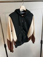Hoodie met rits - Kleurblok Design, Kleding | Dames, Ophalen of Verzenden, Zo goed als nieuw, Maat 38/40 (M), Zwart