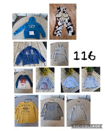 Kleding pakket maat 116 jongens  beschikbaar voor biedingen