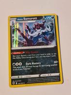 Hisuian Samurott Holo 100/189, Ophalen of Verzenden, Zo goed als nieuw, Losse kaart