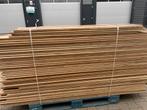 64 m2 eiken multivloer . 19 cm breed 2 cm dik toplaag 5mm, Gebruikt, 2e hands product, 2e hands product, 2e hands product